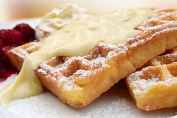 Cóctel con sabor a gofre